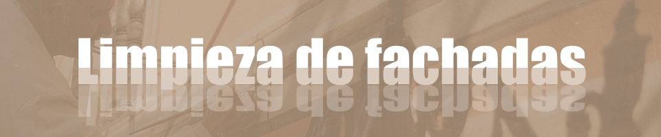 limpieza fachadas